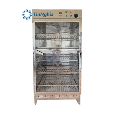 Tủ sấy bát inox 1 lớp nhỏ/nhỡ khay phẳng