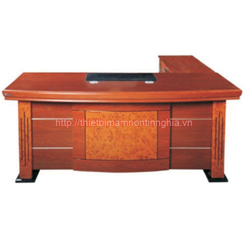 Bàn làm việc hiệu trưởng mẫu 2