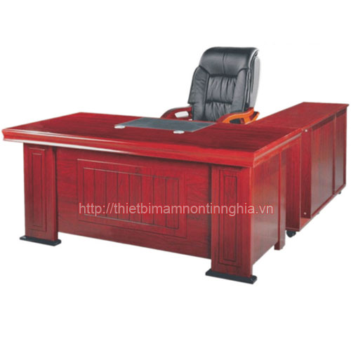 Bàn làm việc hiệu trưởng mẫu 4