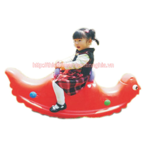 Bập bênh nhựa con rùa