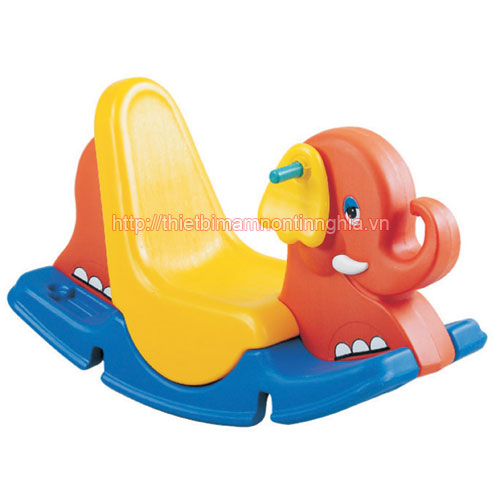 Bập bênh nhựa con voi
