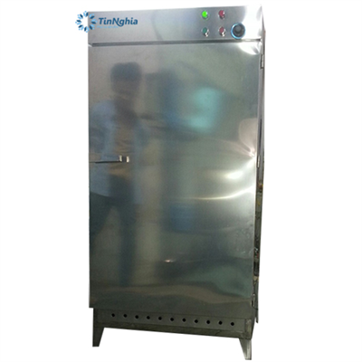 Tủ sấy bát inox 2 lớp nhỏ/nhỡ khay rổ