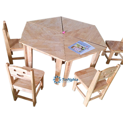 Bộ bàn lục giác 2