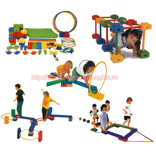 Bộ đồ chơi thể chất đa năng lắp ghép