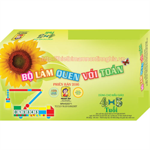 Bộ làm quen với toán 4-5 tuổi