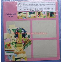 Bộ tranh ghép hình theo truyện kể