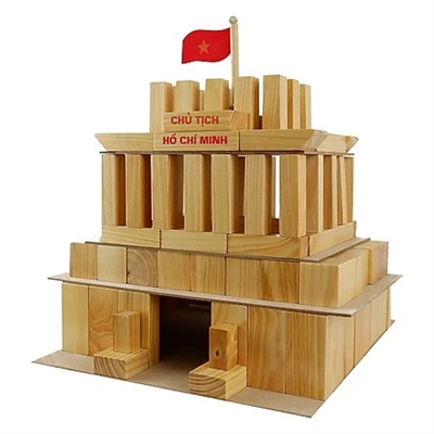 Bộ xếp hình lăng bác