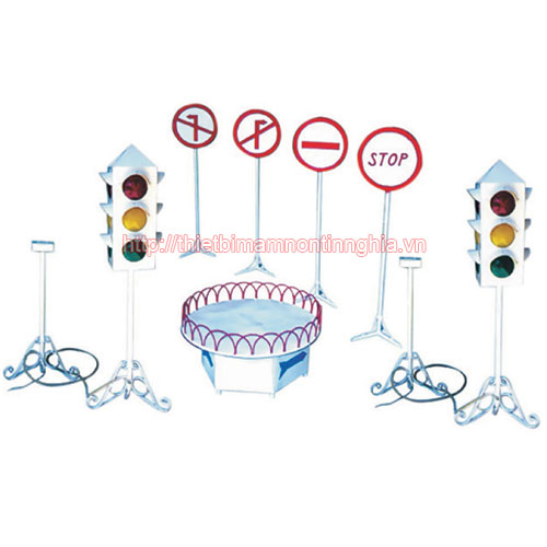 Bộ đèn tín hiệu giao thông mẫu 1
