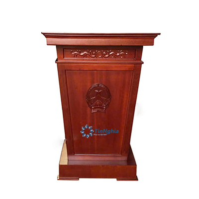 Bục phát biểu gỗ tự nhiên