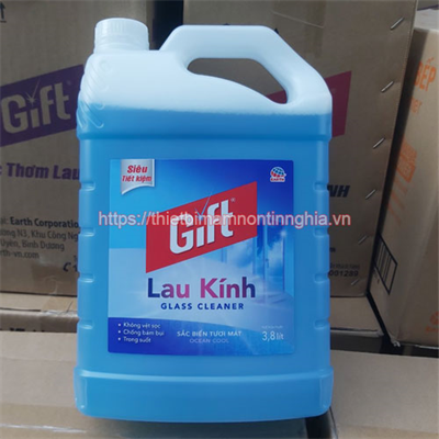 Nước lau kính gif 3.8 lít