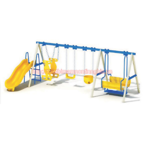 Cầu trượt xích đu đa năng số 2