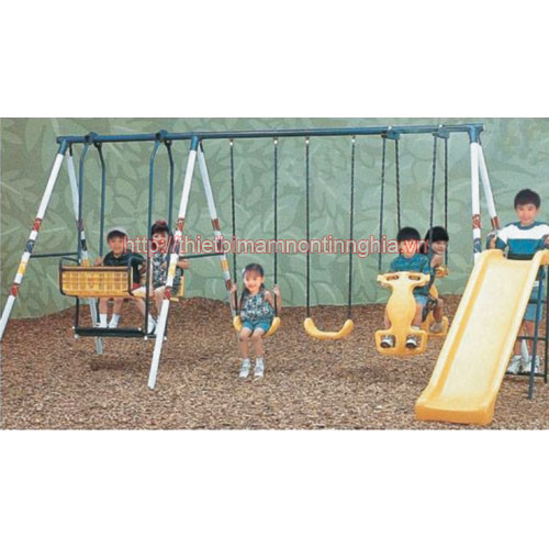 Cầu trượt xích đu đa năng số 3