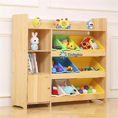 Tín Nghĩa giới thiệu các mẫu giá kệ mầm non được sản xuất mới nhất