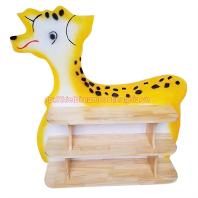 Giá đồ chơi con hươu gỗ thông