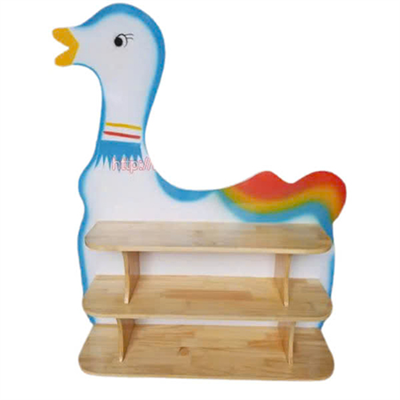 Giá đồ chơi con vịt gỗ thông