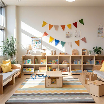 Giá sách 14 khoang