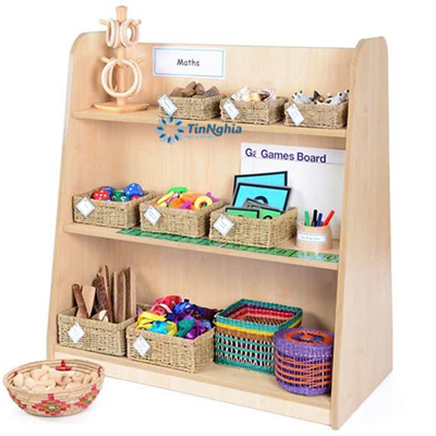 Giá góc học toán gỗ thông