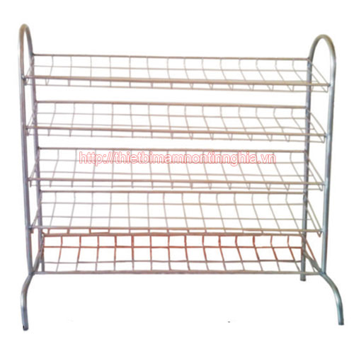 Giá để giầy dép inox 5 tầng đợt nan