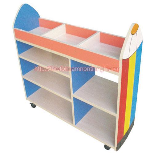 Giá sách bút chì