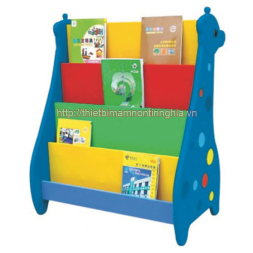 Giá sách 4 tầng hươu nhựa