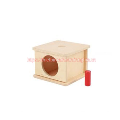 Hộp và hình trụ tròn nhỏ