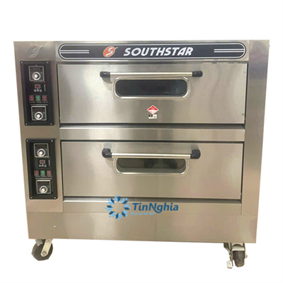 Lò nướng bánh 2 tầng 4 khay