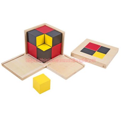 Giáo cụ Montessori khối nhị thức 1