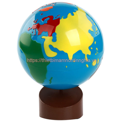 Giáo cụ Montessori quả địa cầu thế giới