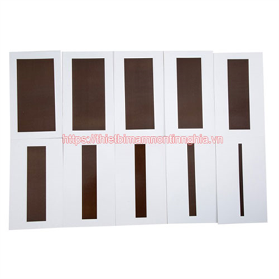 Giáo cụ Montessori thẻ thang nâu