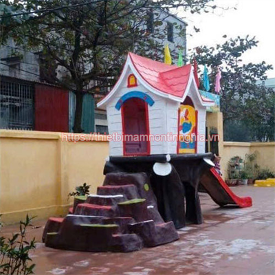 Nhà chơi cầu trượt cổ tích