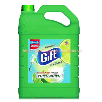 Nước rửa bát gif 3.8 kg