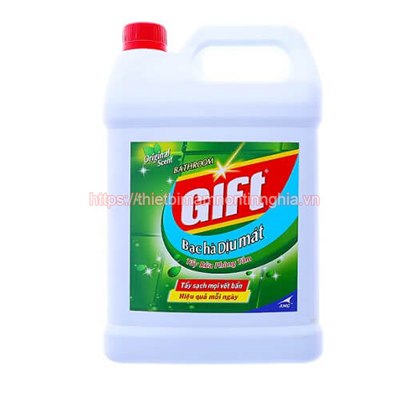 Nước tẩy nhà tắm gif 3.8 kg