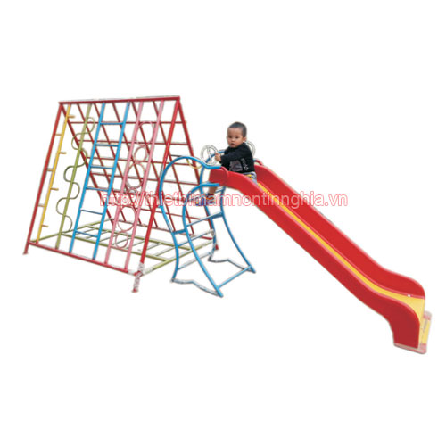 Thang leo cầu trượt đa năng