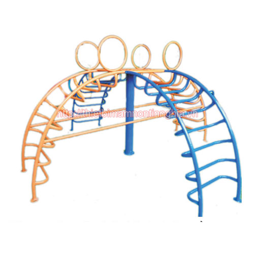 Thang leo mầm non 4 phía bán cầu