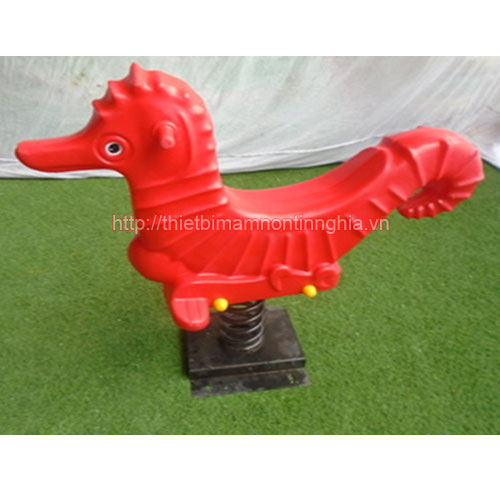 Thú nhún lò xo con cá ngựa