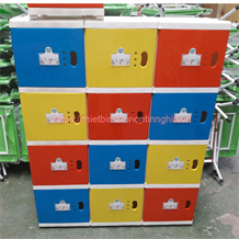 Tủ để đồ cá nhân 4 hàng 12 ô nhựa
