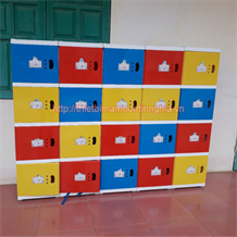 Tủ để đồ cá nhân 4 hàng 20 ô nhựa