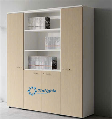 Tủ hồ sơ gỗ MFC 5 cánh mở