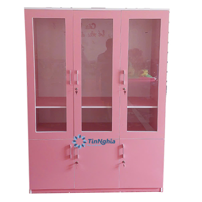 Tủ trang phục múa bằng gỗ MFC