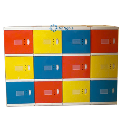 Tủ tư trang 12 ô bằng nhựa