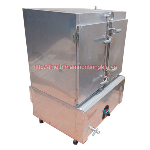 Tủ nấu cơm công nghiệp bằng gas 70kg loại 2