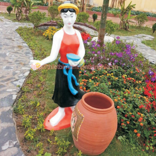 Tượng cô tấm composite