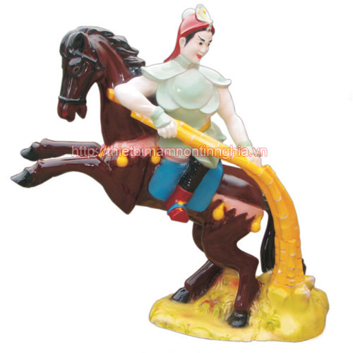 Tượng thánh gióng composite