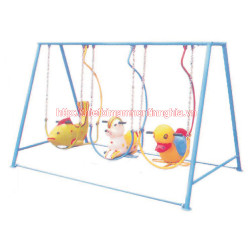 Xich đu 3 chỗ con giống