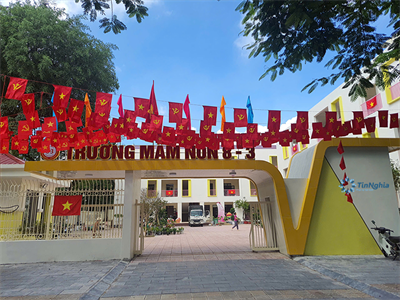 Giao hàng trường mầm non 8/3 TP Nam Định
